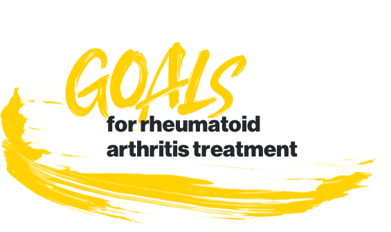 Goals for rheumatoid arthritis treatment