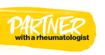 Partner with a rheumatologist 