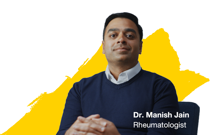 Image of Dr. Manish Jain, a rheumatologist