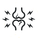 Illustration of joint pain