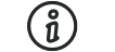 Illustration of an “i" in a circle