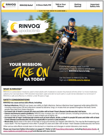 RINVOQ Digital Brochure