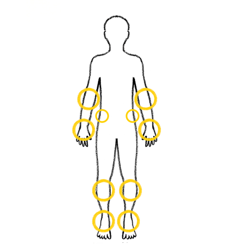 Child body outline