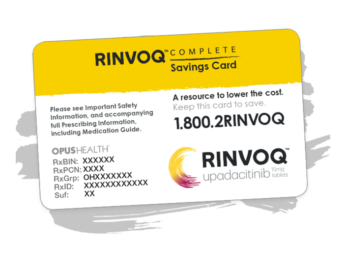RINVOQ Complete Savings Card
