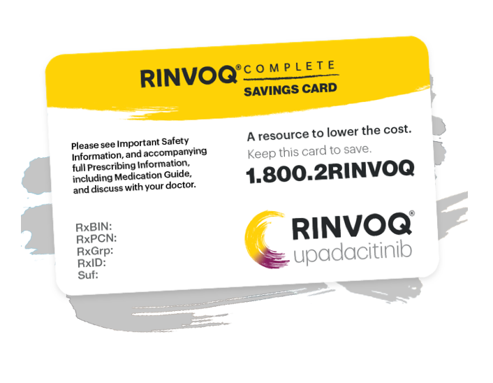 Cost Support And Savings Card RINVOQ Complete