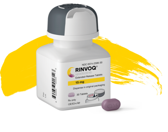 RINVOQ Bottle and Pill