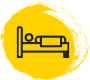 Person in bed icon.